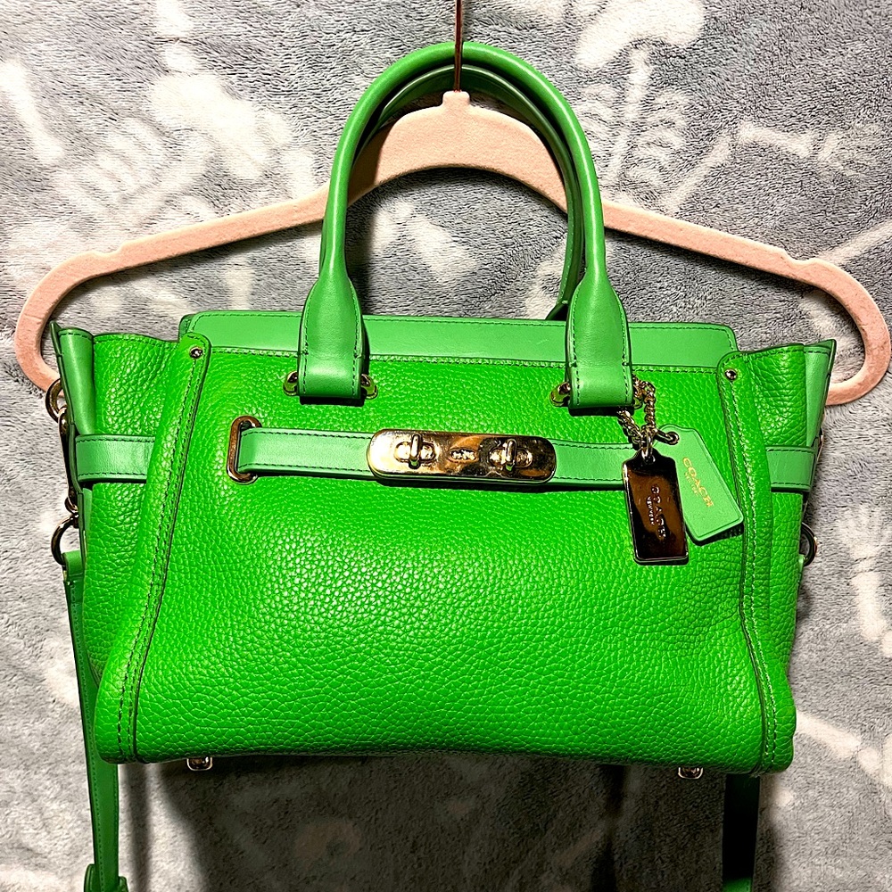 Green Coach Bag